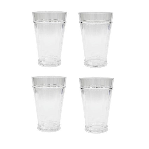 Set 4 bicchieri in Tritan