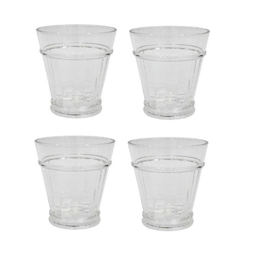 Set 4 bicchieri in Tritan