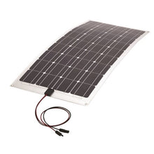 Carica l&#39;immagine nel visualizzatore di Gallery, Kit pannello solare semi-flessibile con regolatore PWM 100W

