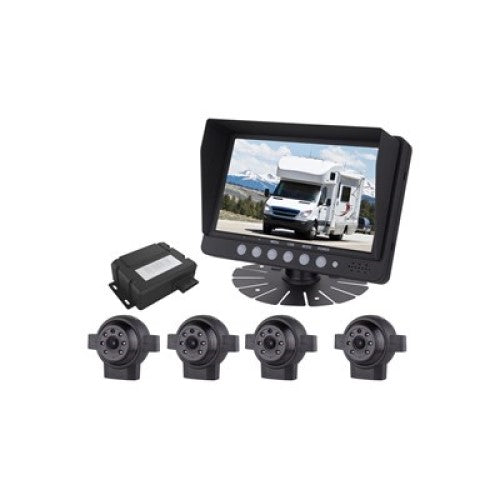 Kit video per retromarcia a 360°