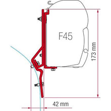 Carica l&#39;immagine nel visualizzatore di Gallery, Kit Montaggio per Tendalini Fiamma F45/F70 su Fiat Ducato E Renault Master

