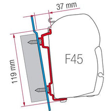 Carica l&#39;immagine nel visualizzatore di Gallery, Kit Montaggio per tendalini Fiamma F45/F70 su Ford Transit
