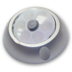 Spot a LED in plastica con interruttore per camper