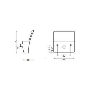 Kit completo maniglia per mobili V1115