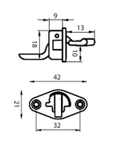 Carica l&#39;immagine nel visualizzatore di Gallery, Kit maniglia per mobile V1538
