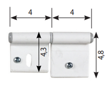 Carica l'immagine nel visualizzatore di Gallery, Cerniera per porte e portelloni - C10/C12
