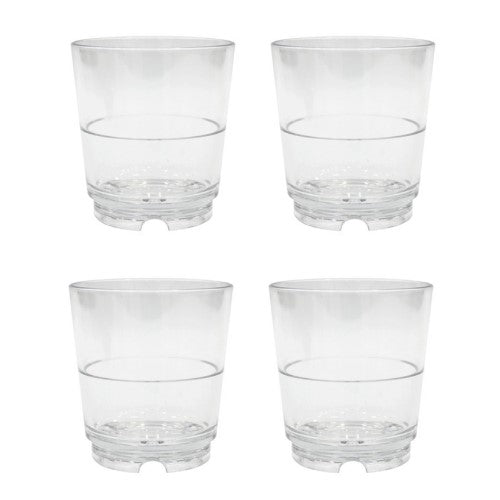 Set 4 bicchieri acqua in Tritan