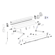 Carica l&#39;immagine nel visualizzatore di Gallery, Ricambi tendalino a parete Thule Omnistor 4200
