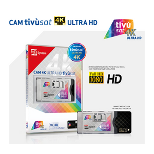 CAM 4K Ultra HD tivùsat