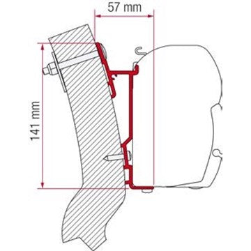 ADAPTER WINGAMM OASI per tendalini F45/F70