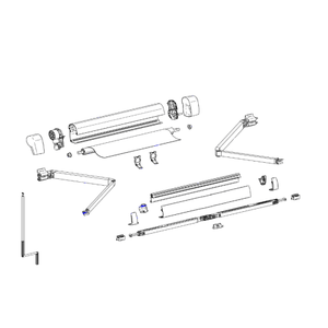 Ricambi tendalino a parete Thule Omnistor 5102