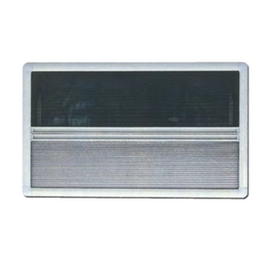 Polyvision Window Black Sceenprint oscurante plissettato