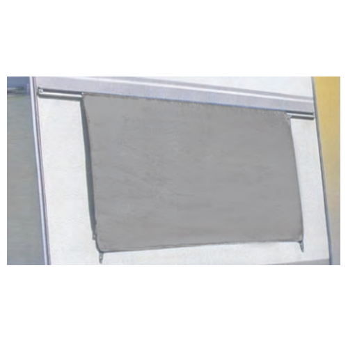 Oscurante termico esterno PVC/PVC con guida 7/8mm per roulotte e camper