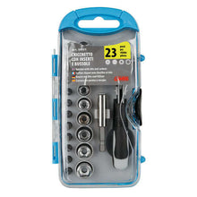 Carica l&#39;immagine nel visualizzatore di Gallery, Set cricchetto con inserti a bussola
