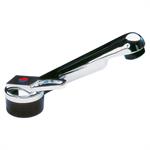 Rubinetto miscelatore De Luxe automatico 12v con canna orientabile e abbattibile