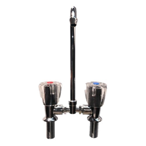 Miscelatore con canna abbattibile