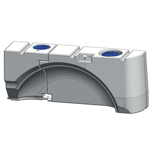 Serbatoio acque grigie/acque bianche per VW T5/T6