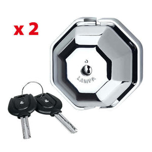Kit serratura aggiuntiva per porte veicoli commerciali Vigilant Lampa