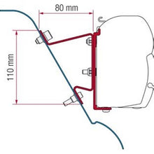 Carica l&#39;immagine nel visualizzatore di Gallery, Kit Sprinter/Westfalia/Crafter H3 per tendalini F45/F70
