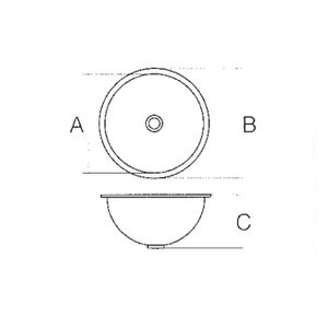 Lavello semi-sferico Can