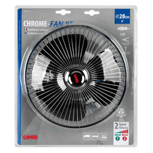 Carica l&#39;immagine nel visualizzatore di Gallery, Ventilatore Chrome-Fan Lampa
