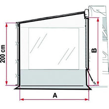 Carica l&#39;immagine nel visualizzatore di Gallery, Parete laterale Side W Pro F45/F70/F65/F80 Fiamma
