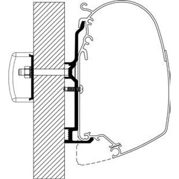 Staffa Thule BÜRSTNER ADAPTER 2017