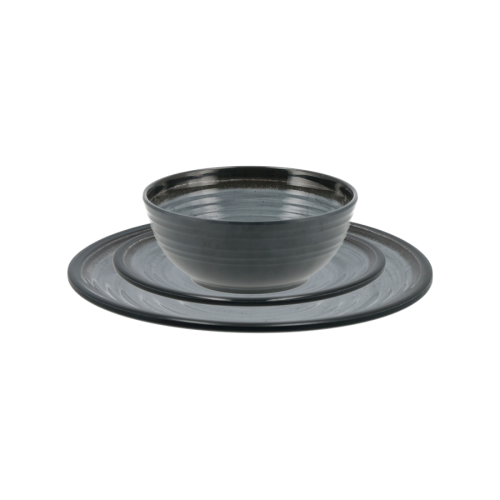 Set stoviglie in melamina modello Javea - 12 pezzi