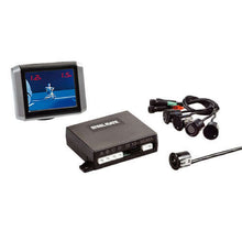 Carica l&#39;immagine nel visualizzatore di Gallery, Kit 4 sensori parcheggio per auto con telecamera e monitor PTSV402 12V
