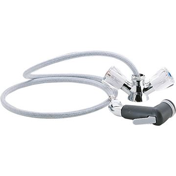 Insieme doccetta cromata