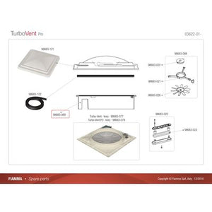 Ricambi oblò Fiamma Turbovent Pro e Vent