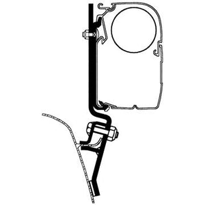 Staffa Thule adattatore Volkswagen T2 e T3