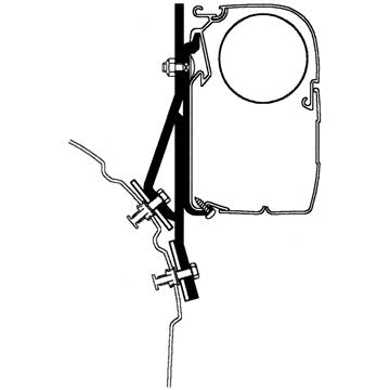 Staffa Thule adattatore Volkswagen T4