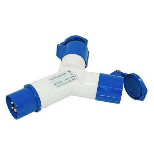 Presa 220V esterna CE 16A doppia