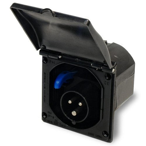 Spina esterna per caravan 16A 2P+T230V IP44