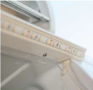 Canalina anti-pioggia con LED - Raintec RT100