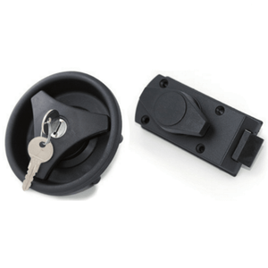 Serratura porta caravan universale tonda