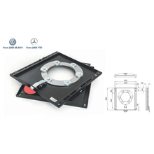 Carica l&#39;immagine nel visualizzatore di Gallery, Piastra girevole universale dx/sx per camper
