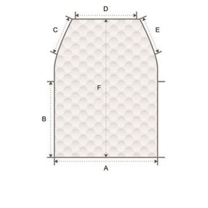 Materasso comfort in Ecocell e Memorax spessore 16 cm