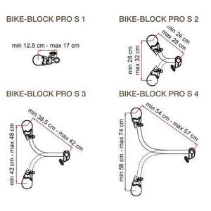 Bike block PRO S asta braccetto blocca bici Fiamma
