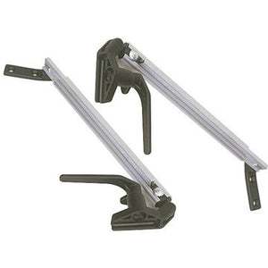 Braccetti sezione piatta per finestre camper Polyfix con maniglie