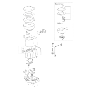 Ricambi Toilette a Cassetta Thetford C263s