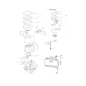 Ricambi Toilette a Cassetta Thetford C263 swe scheda tecnica