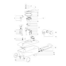Carica l&#39;immagine nel visualizzatore di Gallery, Ricambi Cassetta wc Thetford C400 scheda tecnica
