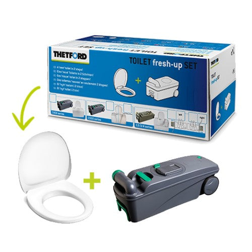 Kit Toilette Fresh-Up C400 Thetford (tappo verde)