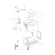 Carica l&#39;immagine nel visualizzatore di Gallery, Ricambi Toilette a Cassetta Thetford C403 L scheda tecnica
