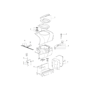 Ricambi Toilette a Cassetta Thetford C502 c-x scheda tecnica