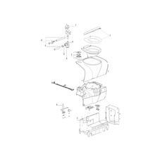 Carica l&#39;immagine nel visualizzatore di Gallery, Ricambi Toilette a Cassetta Thetford C503 L scheda tecnica
