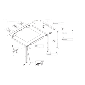 Ricambi tendalino Fiamma CaravanStore XL 280-310