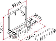 Carica l&#39;immagine nel visualizzatore di Gallery, Portabici Fiamma modello xl a pro 200

